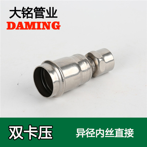 DN50*3/4 91久久香蕉国产熟女线看异径内丝转换直通六分接头（304 316L）